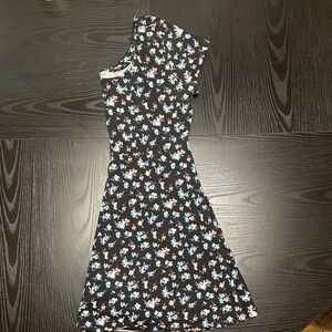 Aeropostale Floral Black Dress Super Soft & Stretchy XL
